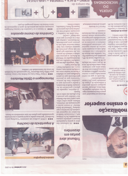 Caminhos do Cinema apoiados | Diário As Beiras 10.Nov