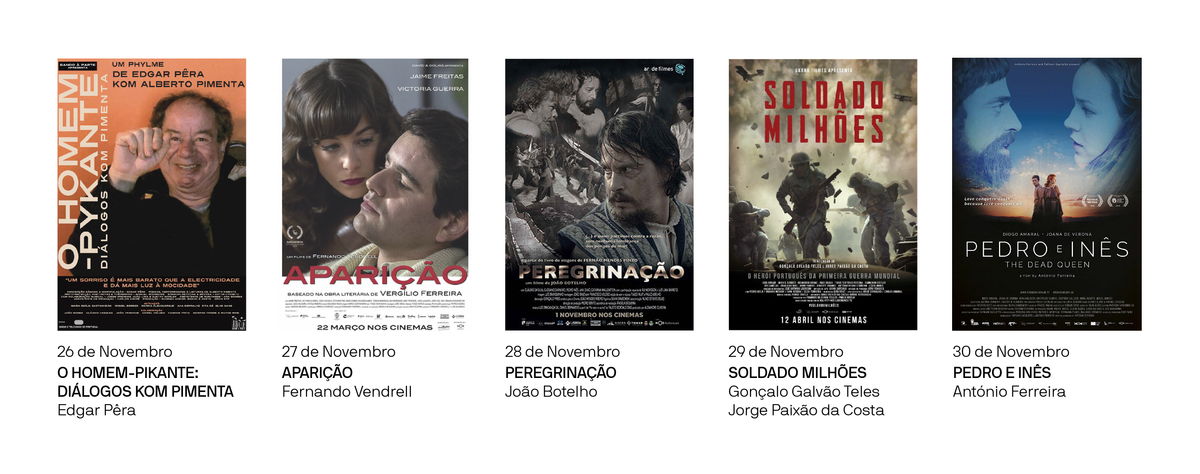 Os Caminhos do Cinema Português, 23 de novembro a 1 de dezembro, TAGV | aemov