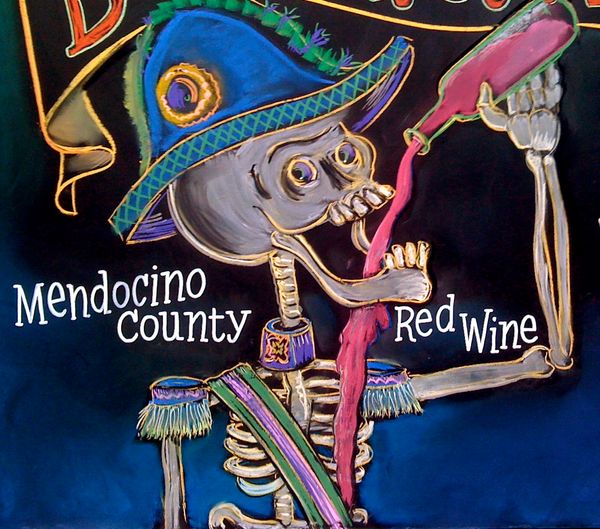 Mendocino County Red Wine by Billy