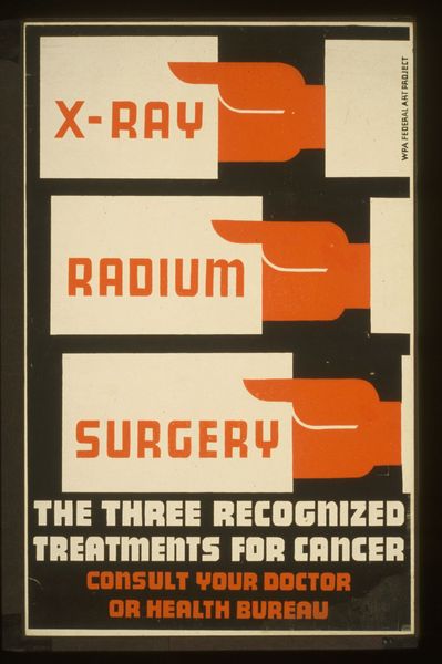 X-Ray, radium, surgery