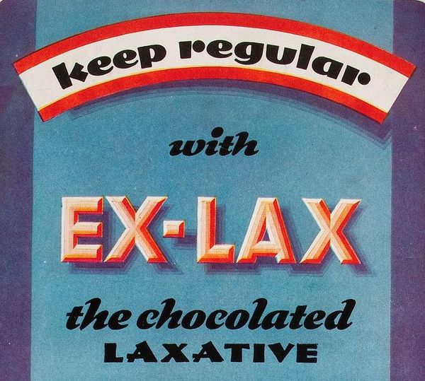 1933 Ex-Lax ad