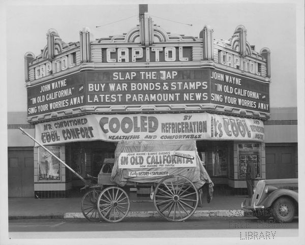 Fox Capitol Theater, Sacramento, 1942