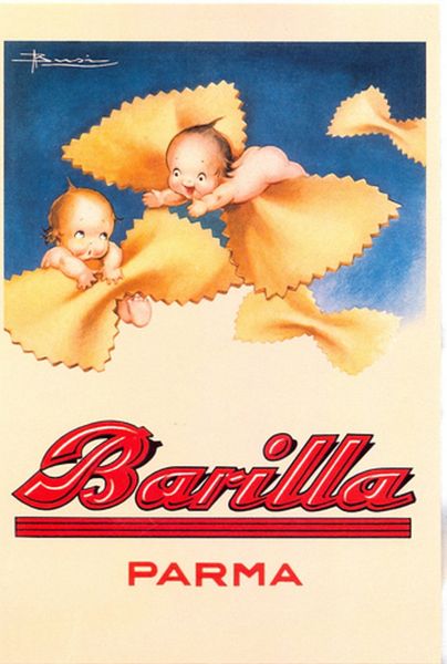 Barilla | Vintage Italian Pasta | Ganzo | Dishing up visionary Italian style - without the cheese