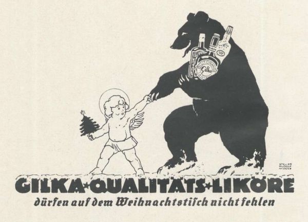 Gilka Qualitäts Liköre ad by Rudolf Mosse