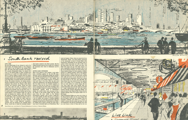 South Bank, London  | Architectural Review, 1966