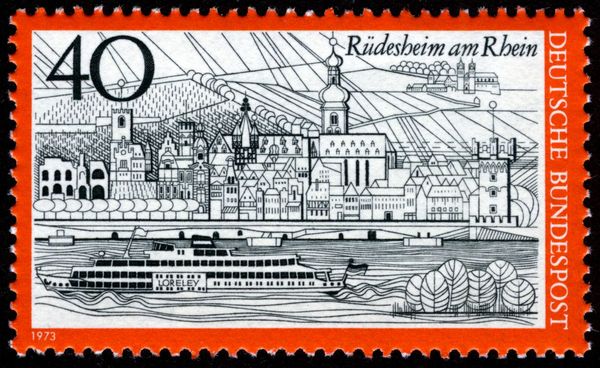 Rüdesheim am Rhein, 1973