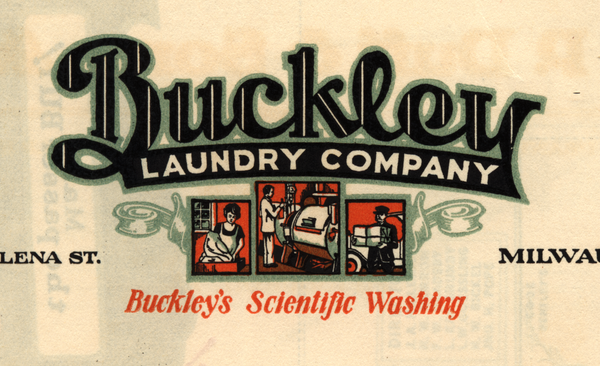 Buckley Laundry Company letterhead | Flickr