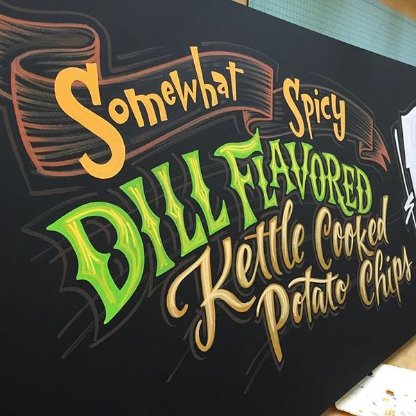 Dill Potato Chips by Paula Nelson