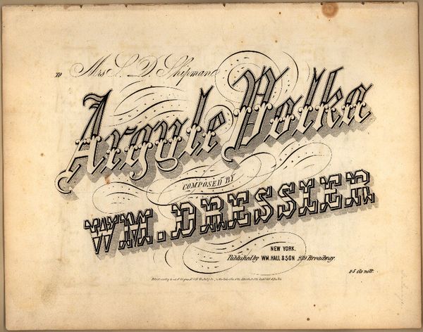 Argyle polka / Historic American Sheet Music / Duke Digital Repository