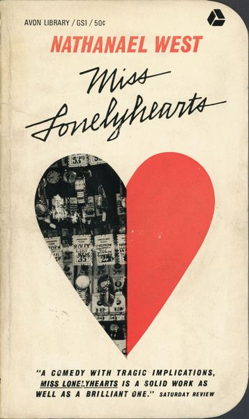 Miss Lonelyhearts, by Nathanael West | Avon Books, 1963. Ill… | Flickr