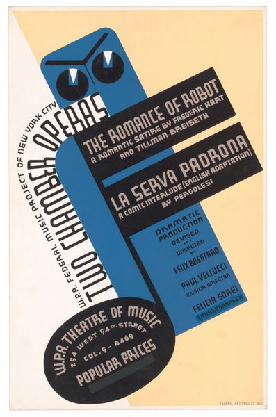 W.P.A. Federal Music Project of New York City [presents] two chamber operas, "The romance of robot"…