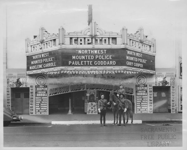 Fox Capitol Theater, Sacramento, 1940