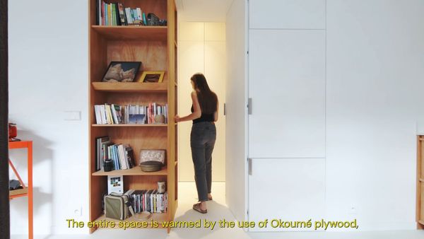 Japandi Inspired Compact Paris Apartment, 42sqm_452sqft - YouTube - 0-0-43