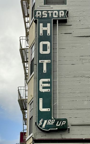 Aster Hotel sign, San Francisco, CA | Stephen Coles | Flickr