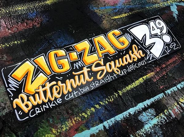 zig-zag butternut squash by ksssigns