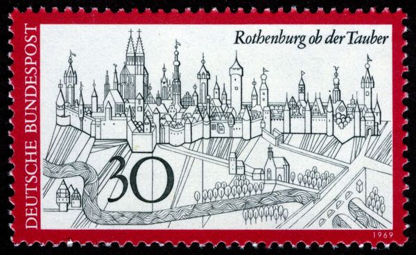 Rothenburg ob der Tauber, 1969