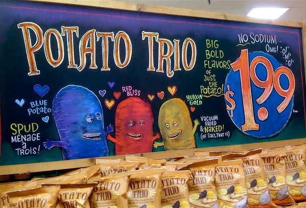 Potato Trio by Billy