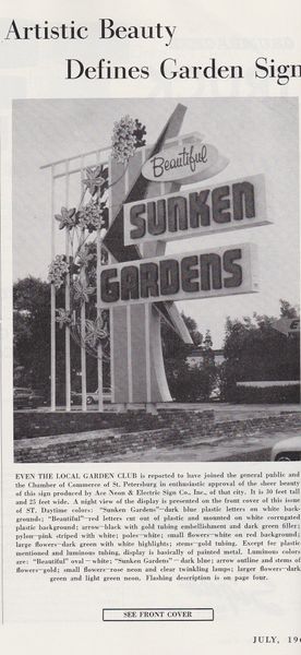 soT Sunken Gardens July 1960