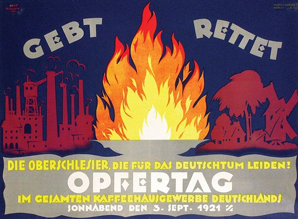 Reinhard Hoffmüller, Gebt Rettet Opfertag, 1921