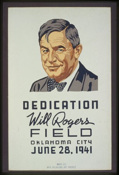 Dedication: Will Rogers Field, Oklahoma City, June 28, 1941