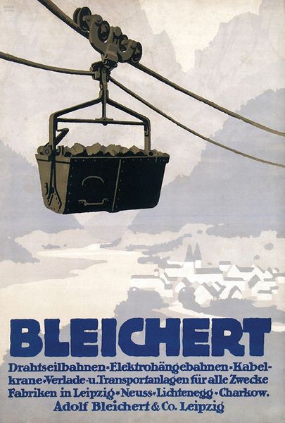 Lucian Bernhard, Bleichert, 1914