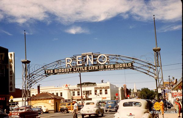 Reno, Nevada - The "Reno Arch"