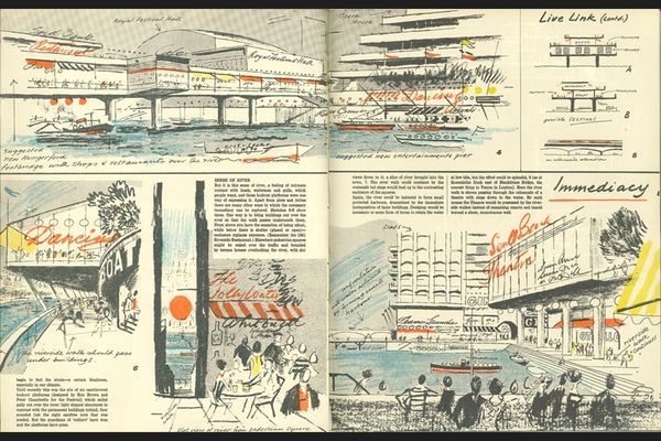 South Bank, London  | Architectural Review, 1966