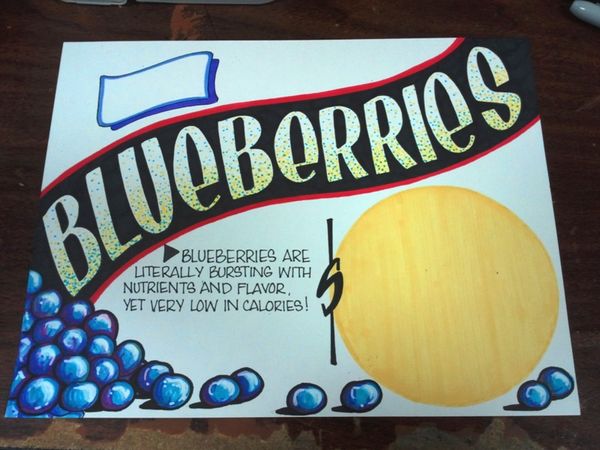 Blueberries by Yelena Keyzman