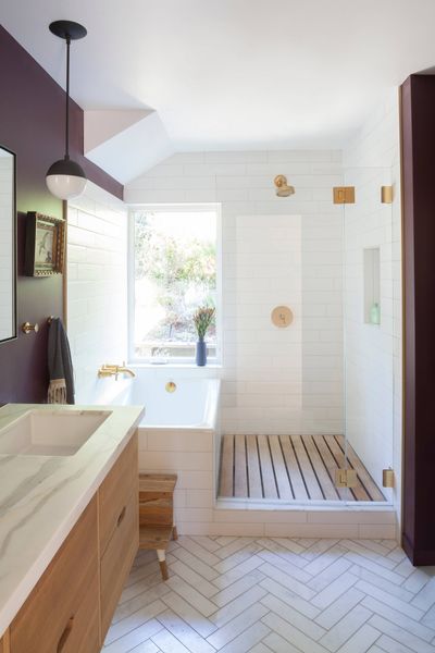 West Marin Organic Remodel - Midcentury - Bathroom - San Francisco - by Craig O'Connell Architecture