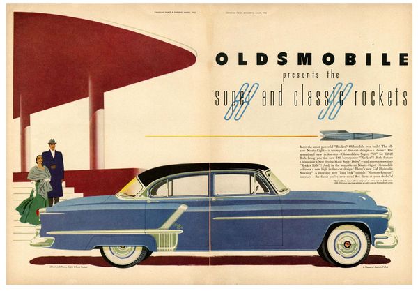 Super & Classic Rockets, Oldsmobile, 1952