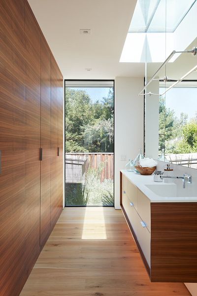 Los Altos New Residence - Midcentury - Bathroom - San Francisco - by Klopf Architecture