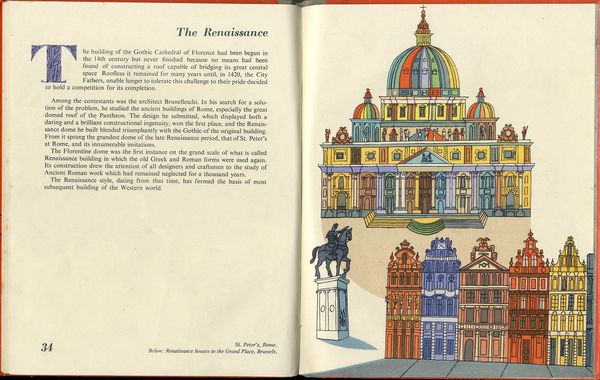 Balbus: a Picture book of Building, illustrated by Hans Tisdall