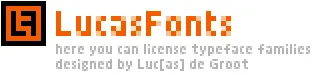 LucasFonts, ca. 2001
