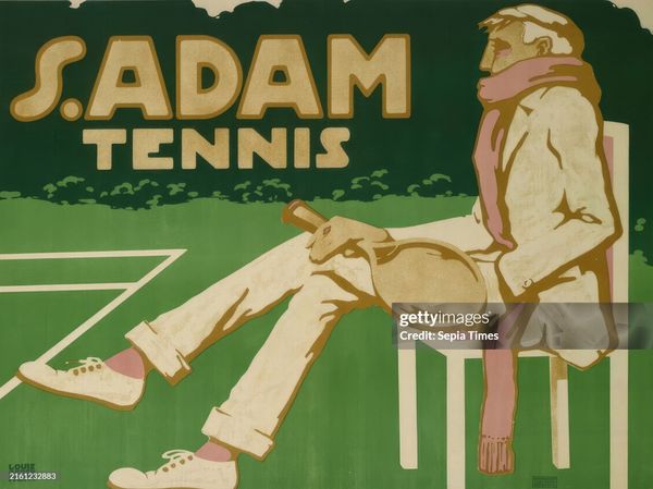 S. Adam; Tennis, Louis Oppenheim, c.1910