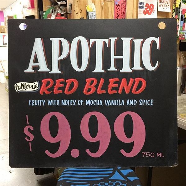 Apothic Red Blend by ginchygear