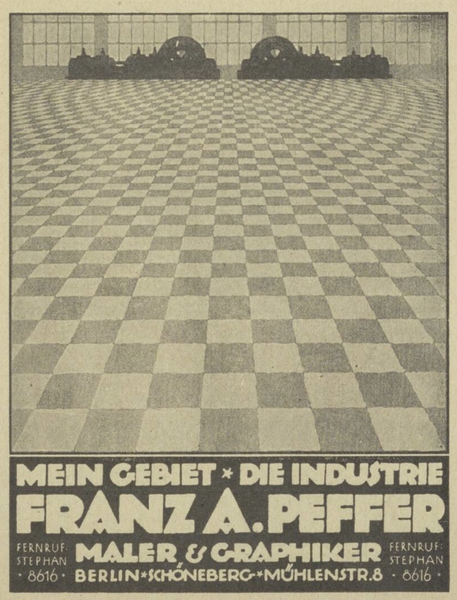Franz A. Peffer, Maler & Graphiiker, Berlin