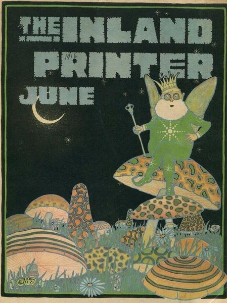 Gordon Ertz cover for Inland Printer, June 1916