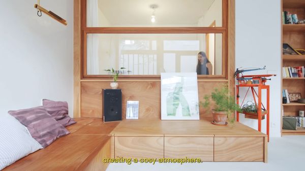 Japandi Inspired Compact Paris Apartment, 42sqm_452sqft - YouTube - 0-0-47