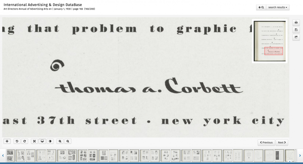 Thomas A. Corbett ad