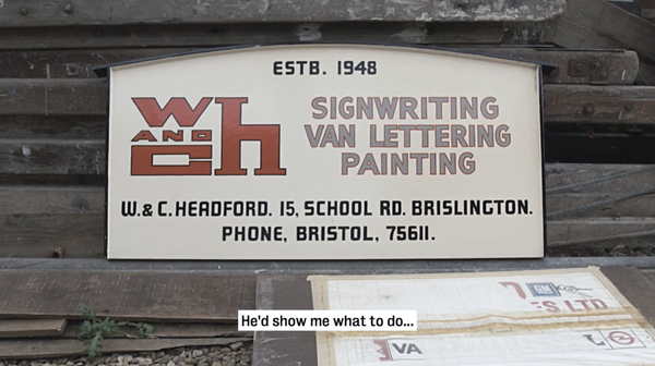 W and C H Signwriting, Bristol, UK