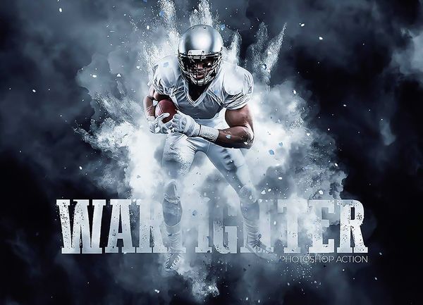 Warfighter photo actions for Photoshop