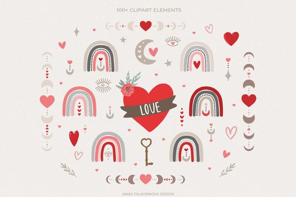 Boho Valentine's Day