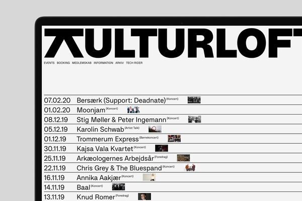 Kulturloft | Schedule