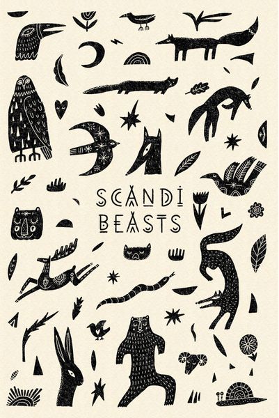 Scandi Beasts Bundle