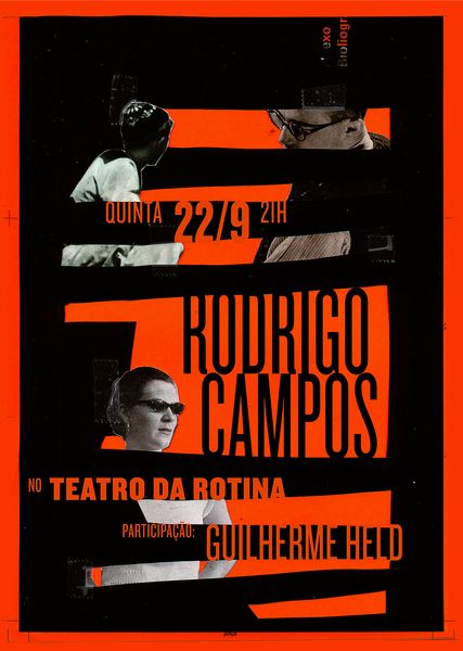 Rodrigo Campos no Teatro da Rotina