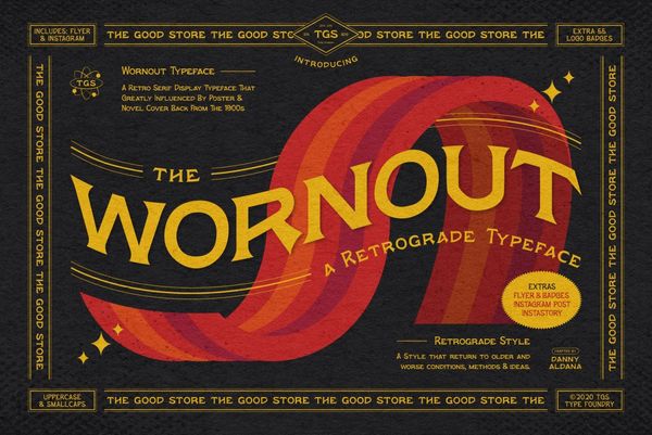 Wornout Font