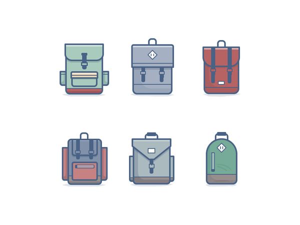 Backpack Icons