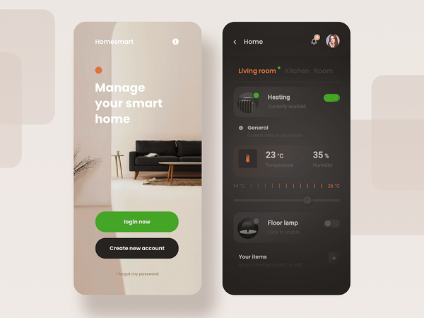 Smart Home | App Concept