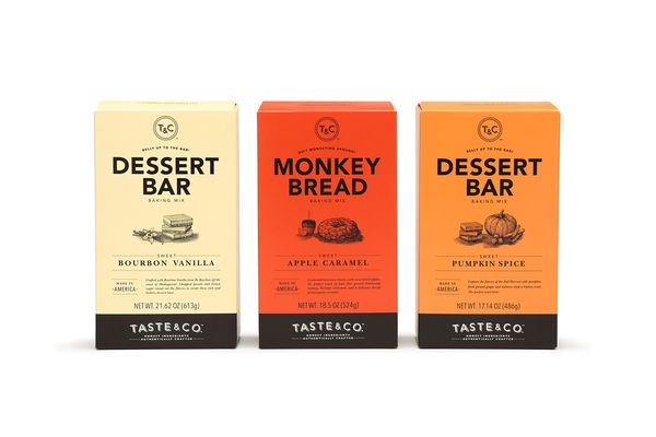 Taste and Co. Packaging Illustrated