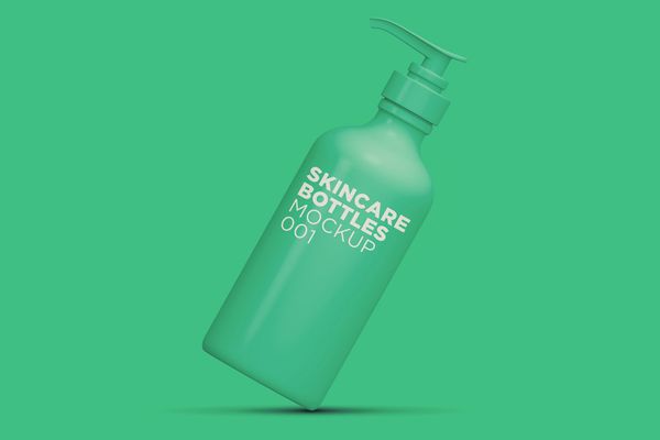 $ Skincare Bottles Mockup Pack